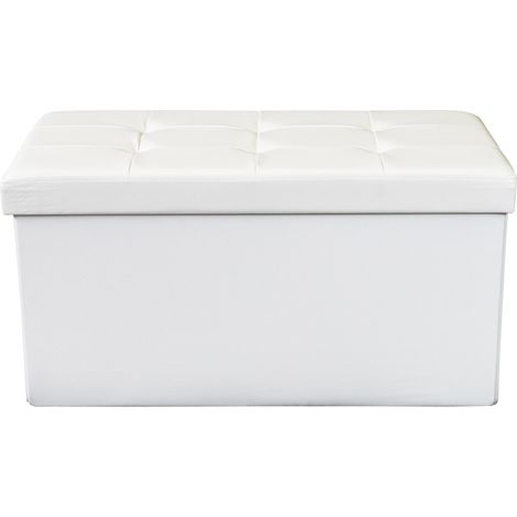 IRO - pouf rettangolare in ecopelle (1/4)
