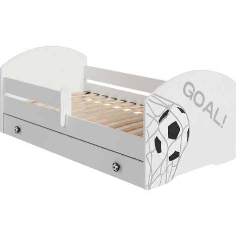 Lit d'enfant LUK avec tiroir et tringle 70x140 GOL