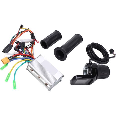 Griffset für E-Bikes für 24V, 36V und 48V (350W) mit 3-Modus-Sinuswellen-Controller und 886 LCD-Bildschirm. (1/5)