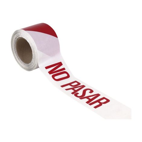 Cinta Balizamiento "NO PASAR"