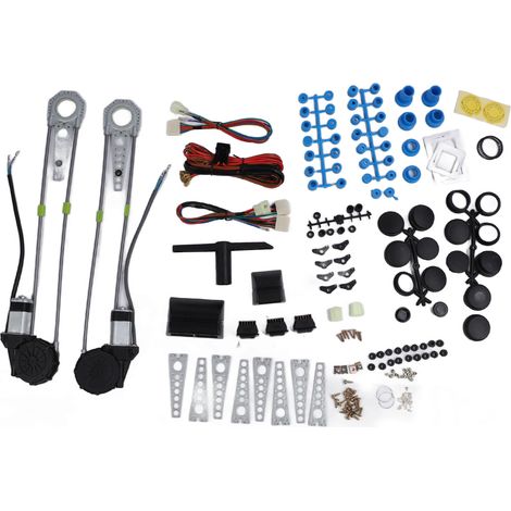 Kit électrique de lève-vitres universel pour voiture, camion, pick-up et SUV - conversion vitres manuelles en électriques (1/5)