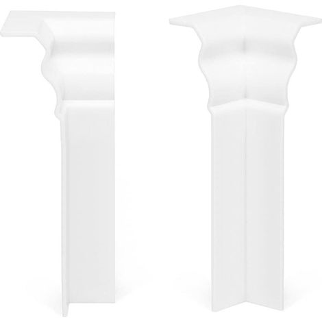 KGM Innenecken für Hamburger Sockelleiste 90 mm 4 Stück