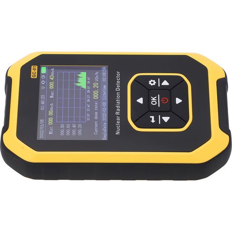 Compteur Geiger numérique détection radioactivité rayon X β γ suivi temps réel pour marbre carrelage (1/5)
