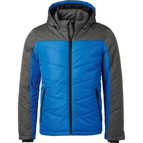 James & Nicholson sportliche Winterjacke JN1134 Gr. L royal/anthrazit-melange (1/5)