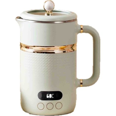 Bouilloire électrique portable, bouilloire de voyage, petite/mini bouilloire électrique, bouilloire électrique en acier inoxydable 304 (1/5)