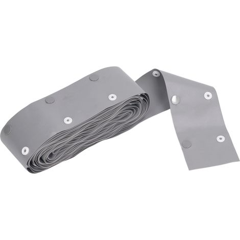 Gaine de câble P60 à fixation rapide avec enroulement PVC, revêtement en tissu de protection, conduit pour faisceau de câbles, manchon de protection à bouton, 10 m (1/5)