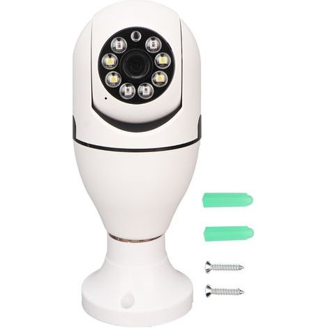 Caméra de Sécurité Extérieure WiFi 2.4G/5G 1080P avec Vision Nocturne, Détection de Mouvement et Audio Bidirectionnel pour Maison (1/5)