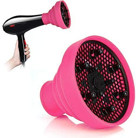 Diffuseur pour sèche-cheveux pliable et léger – qualité professionnelle, universel, portable, design compact et ergonomique