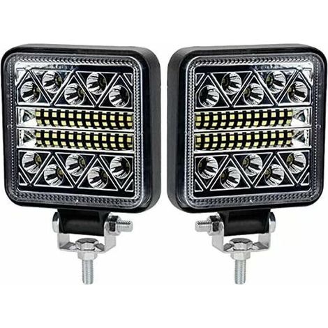 Phare de travail à LED 102W 10200 lumens – Étanche IP67 – 12-24V pour voiture. camion. tracteur. bateau – Installation facile (1/5)