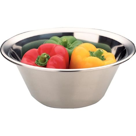 Bassine Inox Professionnelle 5 L Tout Usage - Ø 30 cm - Vogue (1/5)