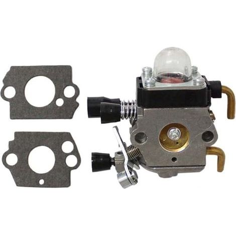 Carburateur avec joints compatibles avec débroussailleuses Stihl FS38 FS45 FS46 FS55 FS74 FS75 FS76 FS80 KM85 (1/2)