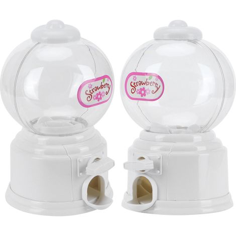 Mini coffre-fort tirelire bonbon machine de rangement cadeau enfant blanc (1/5)