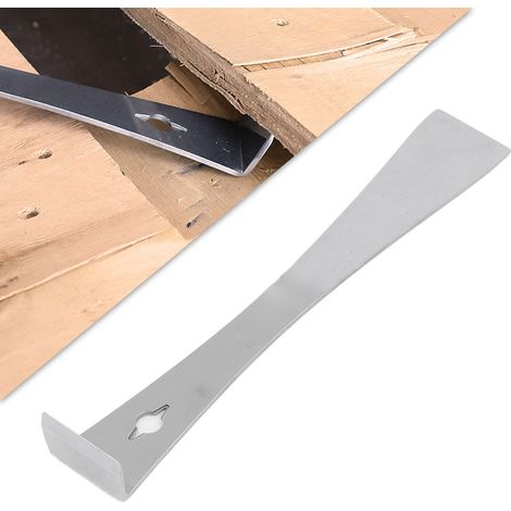 Barre de levier en acier inoxydable - Grande barre de levier métallique pour le démontage et la modification de voitures, arrache-clous, grattoir à bord plat, pelle, outils d'apiculture (1/5)