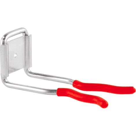 MASIDEF - SUPPORTO PORTA ASPIRAPOLVERE AMURO - IN ACCIAIO ZINCATO RIVESTITO IN PLASTICA (1/2)