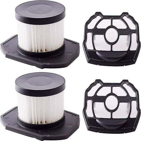 Packung mit 2 Filtern inklusive 2 Ersatzfiltern für den Ryobi 313282002 18-Volt-Staubsauger mit Vorfilter. (1/4)