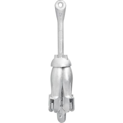 Ancre pliante argenté 2,5 kg fer malléable CFW13757 (1/5)