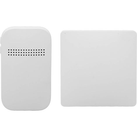 Sonnette sans fil auto-alimentée 0,25 W 433 MHz, 86 interrupteurs, alimentation 100-230 V CA, pour maisons, appartements, commerces et salles de classe, prise européenne
