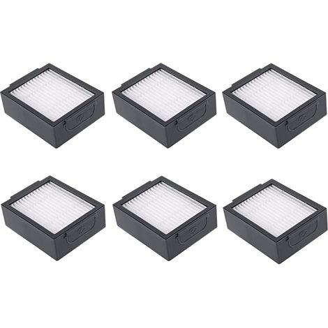 Ulisem, 6er-Pack Ersatzfilter für Staubsauger der Roomba EI- und J-Serie E5 E6 i7 i7+ i6 i6+ i3