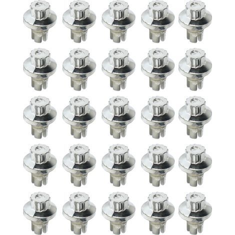 Rivets de jante pour roues automobiles – Lot de 25 écrous à lèvres type AH-DS, vis à capuchon, fixation pneu (1/5)