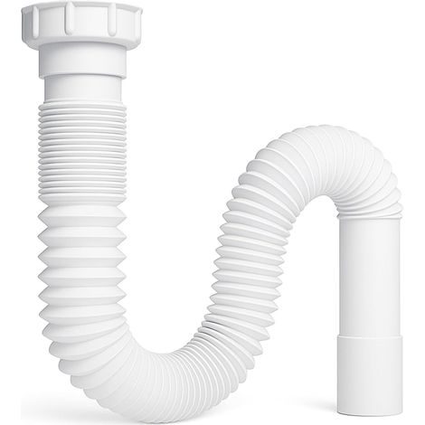 1 Siphon lavabo, Sortie 32/40 mm, Entrée 1-1/4 ou 1-1/2 pouce, Adaptateur inclus, Cuisine et salle de bain (1/5)