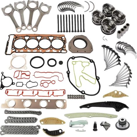 Kit di riparazione, diametro perno 21 mm, compatibile con A3, A4, A5, TT, Passat, auto compatte premium, struttura in acciaio resistente, prestazioni 1.8 TFSI/TSI (1/5)