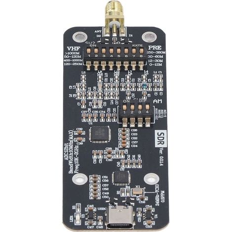 SDR RSP1 12-Bit Software-Funkempfängermodul 10 kHz–2 GHz für Modulation (1/5)