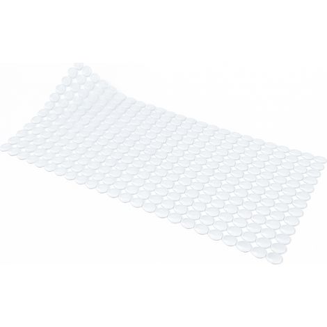 TAPPETO ANTISCIVOLO PER VASCA MOD. RONDO'  CM 72X36- Cristallo- DH- pezzi 1