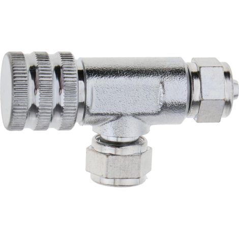 Régulateur De Soupape à Aiguille De CO2 Précis En Aluminium à Deux Voies Pour Réservoir De Plantes D'aquarium (1/5)