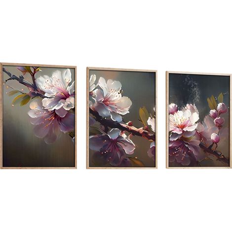 Quadro da parete in MDF con cornice Painting Multicolore (1/4)
