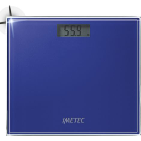 Imetec ES1 100 Rectángulo Azul Báscula personal electrónica