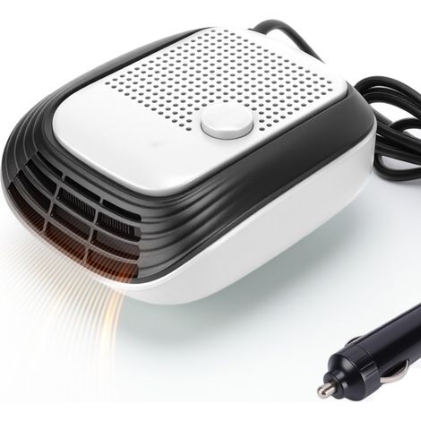 120W Auto Windschutzscheiben Enteisungs- und Heizlüfter DC12V Zwei-Stufen Standardluft Warmluft Einstellbarer Winkel Legierter Heizdraht Schnelles Aufheizen Für Autos SUVs Taxis (1/5)