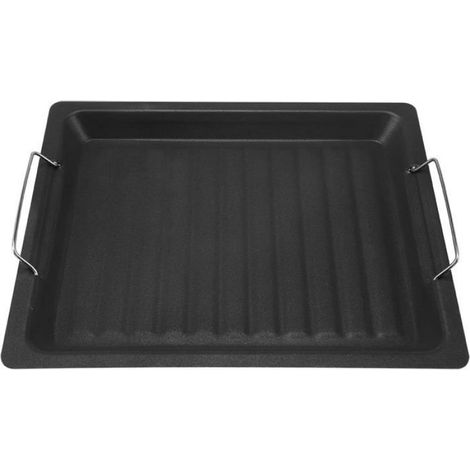 Plaque De Barbecue - Acier Inoxydable Alimentaire - Antiadhésive - Portable - Pour Extérieur Et Intérieur - 1 Pièce