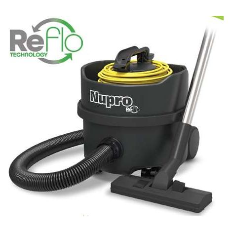 Numatic – Aspirateur professionnel Nupro Reflo PRP 180 – Puissance 1200W – Technologie recyclée – Pour chantiers humides et poussières fines