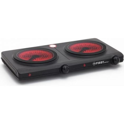 First Piastra di cottura elettrica nera 2500W rapida (1/3)