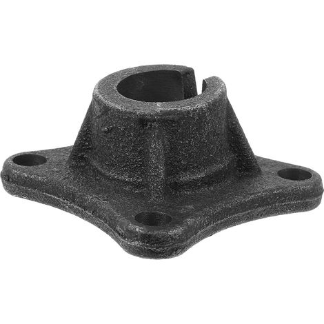 Connecteur de Fixation en Métal Noir pour Châssis de Fauteuil de Salon, Remplacement Pratique et Confortable pour Chaise de Coiffure (1/5)