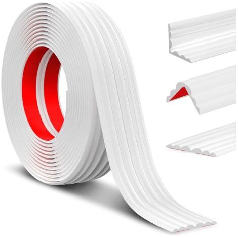 Les protections d'angle, bandes décoratives auto-adhésives, conviennent pour protéger les angles intérieurs et extérieurs des murs, etc. (1/5)