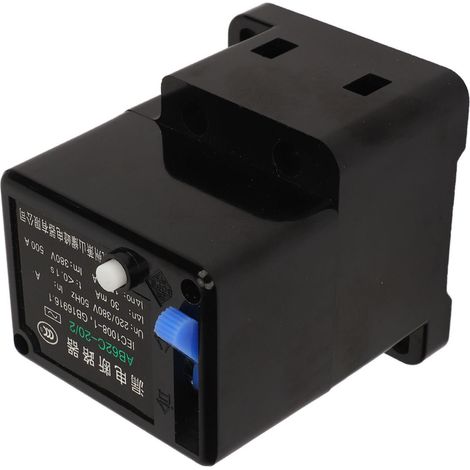 Disjoncteur MCB 2P 220V 380V triphasé 4 fils, à interrupteur pneumatique, protection contre les surcharges pour la sécurité domestique 32A (1/5)