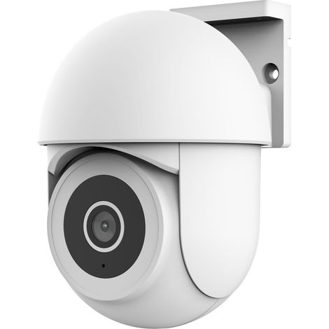 Camera de Surveillance 360° Exterieure, Blanc (1/5)