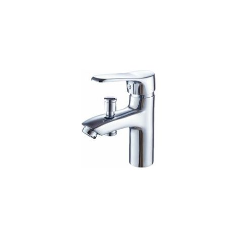 ZVD – Mitigeur de douche encastré à un trou – Alliage métallique – Limiteur de température – Commutation automatique 2 voies – Installation facile