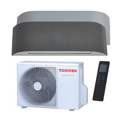 Toshiba – Climatiseur réversible 2,5 kW – Efficacité énergétique A+++ – Design textile personnalisable – Wi-Fi intégré pour contrôle à distance (1/3)