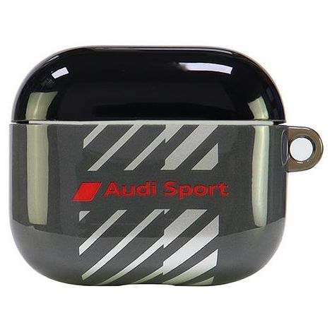 Coque Audi IML Sport pour AirPods 3 noire/noire AUS-IMLAP3-RSQ/D1-BK (1/5)