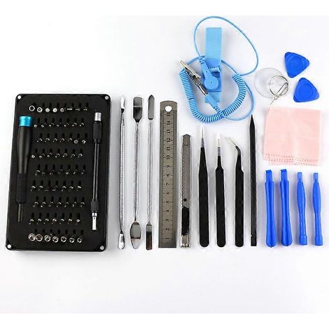 Präzisions-Bit-Set, 64-teilig (4 mm) mit Bithalter, Präzisionsschraubendreher für Smartphone, Computer und Brille (1/5)