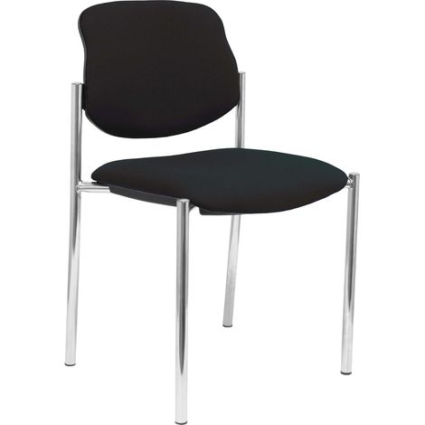 PC Villalgordo BALI840 Silla de oficina negra cómoda