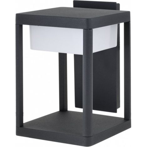 Applique Cousteau ip44 1x9w led 900lm 4000k l.18xw.20,5xh.28cm grey