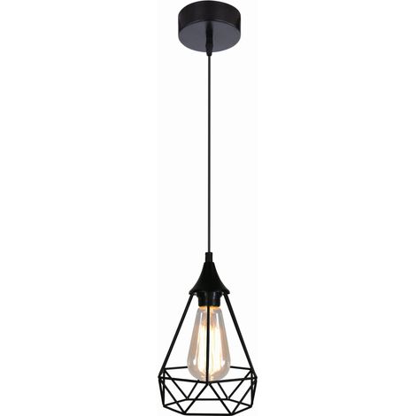 Lampada a sospensione Candellux Graf nera Ø19cm E27 (1/2)