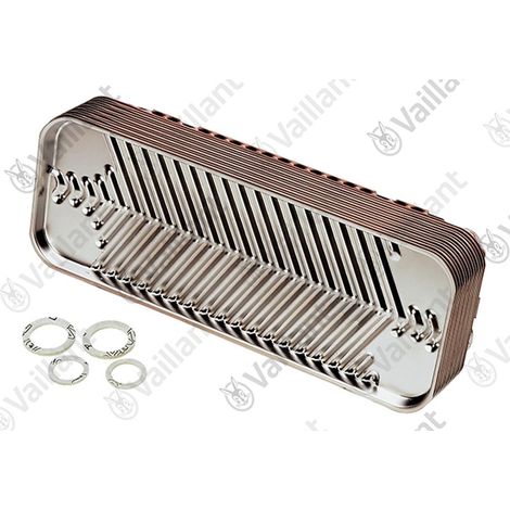 VAILLANT Intercambiador de calor ACS VCW 180 K XE u.w. Vaillant-Nr. , 064946