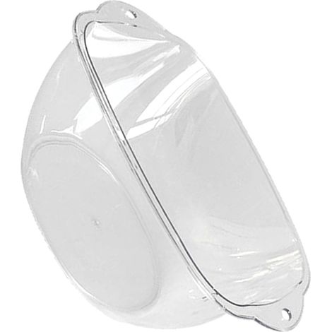 Lavabo élégant Transparent robuste en PET, lavage du visage polyvalent pour la maison M (1/5)