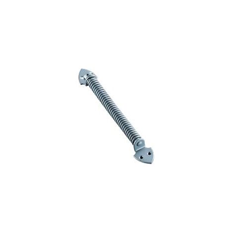 Cierrapuertas con muelle espiral N°74 plata lg.283mm - GROOM - 174001
