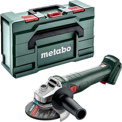 METABO W18 L9-125 Quick Cordless Angle Grinder in METABOX 602249840
