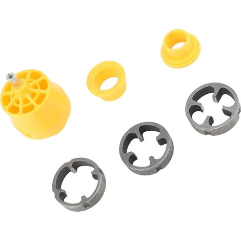 Kit filetage tube - 1/2/3/4/1", pour plastique et plomberie (1/5)